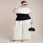 Colorblocked Wide Leg Pant image number null