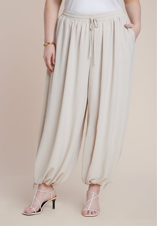 Drawstring Balloon Pant image number 1