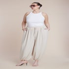 Drawstring Balloon Pant image number null