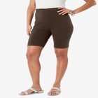 Plus Size Everyday Essential Stretch Bike Shorts image number null