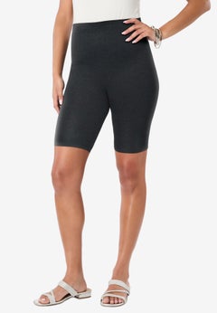 Plus Size Everyday Essential Stretch Bike Shorts