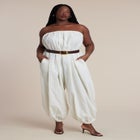 Belted Balloon Jumpsuit image number null