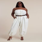 Belted Balloon Jumpsuit image number null