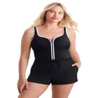 Shirred Zipper Runaround image number 0