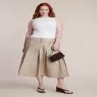 Combo Dress With Belt image number null