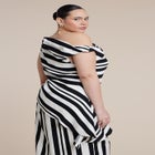 Twist Drape Sarong Top image number null