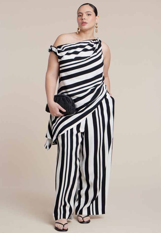 Twist Drape Sarong Top image number 4