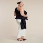 Asymmetrical Top With Flounce image number null