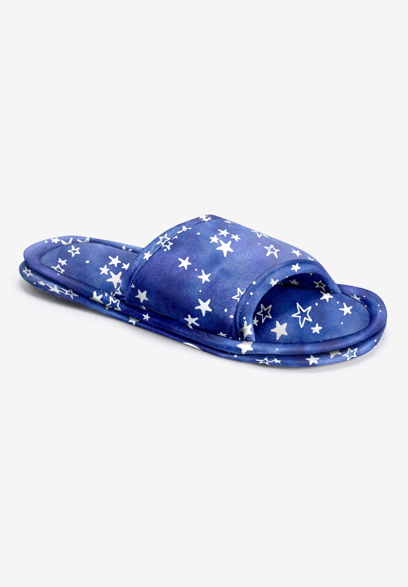 Dreams & Co.&reg; Cotton Slide Slippers image number 0