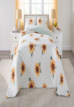 Sunflower 3-Pc. Bedspread Set