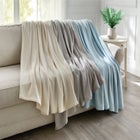 Organic Cotton Herringbone Blanket image number 2