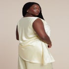 Pleat Detail Longline Top image number null