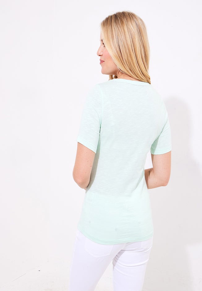 Cotton Slub Graphic Tee image number 3