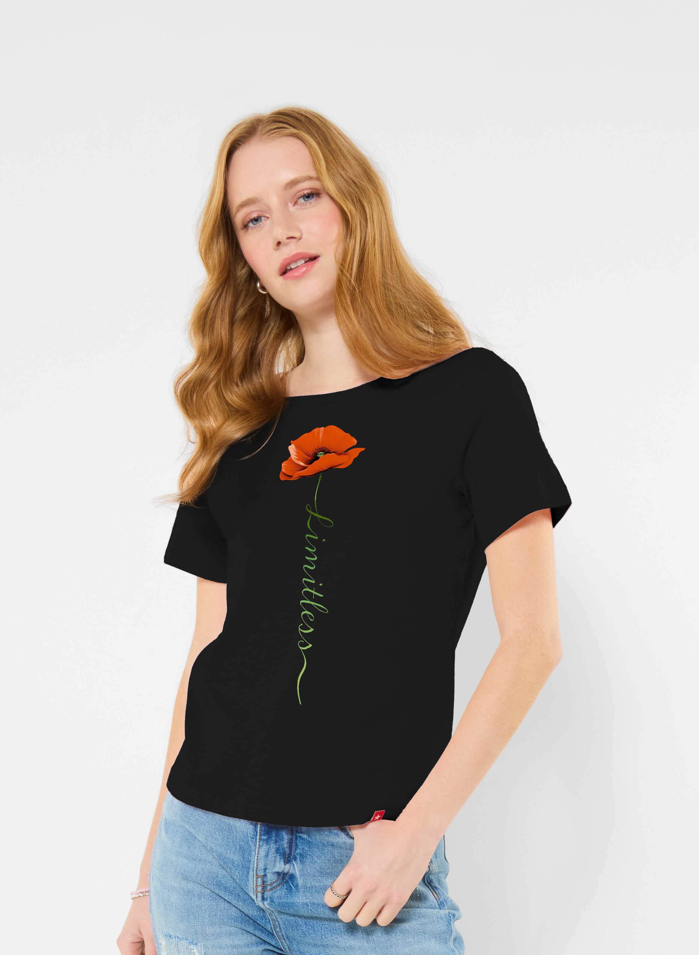 Cotton Slub Graphic Tee image number 0