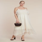 Crochet Knit Maxi Dress image number 1