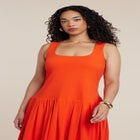 Drop-Waist Bubble Maxi Dress image number 2