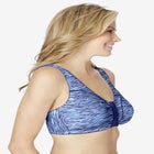Cotton Front-Close Wireless Bra image number null
