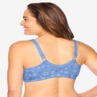 Cotton Front-Close Wireless Bra image number null