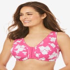Cotton Front-Close Wireless Bra image number null