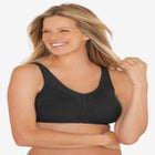 Cotton Front-Close Wireless Bra image number null