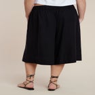 Wide-Leg Drawstring Culotte image number 2