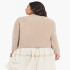 Cable-Knit Mock Neck Sweater image number 2