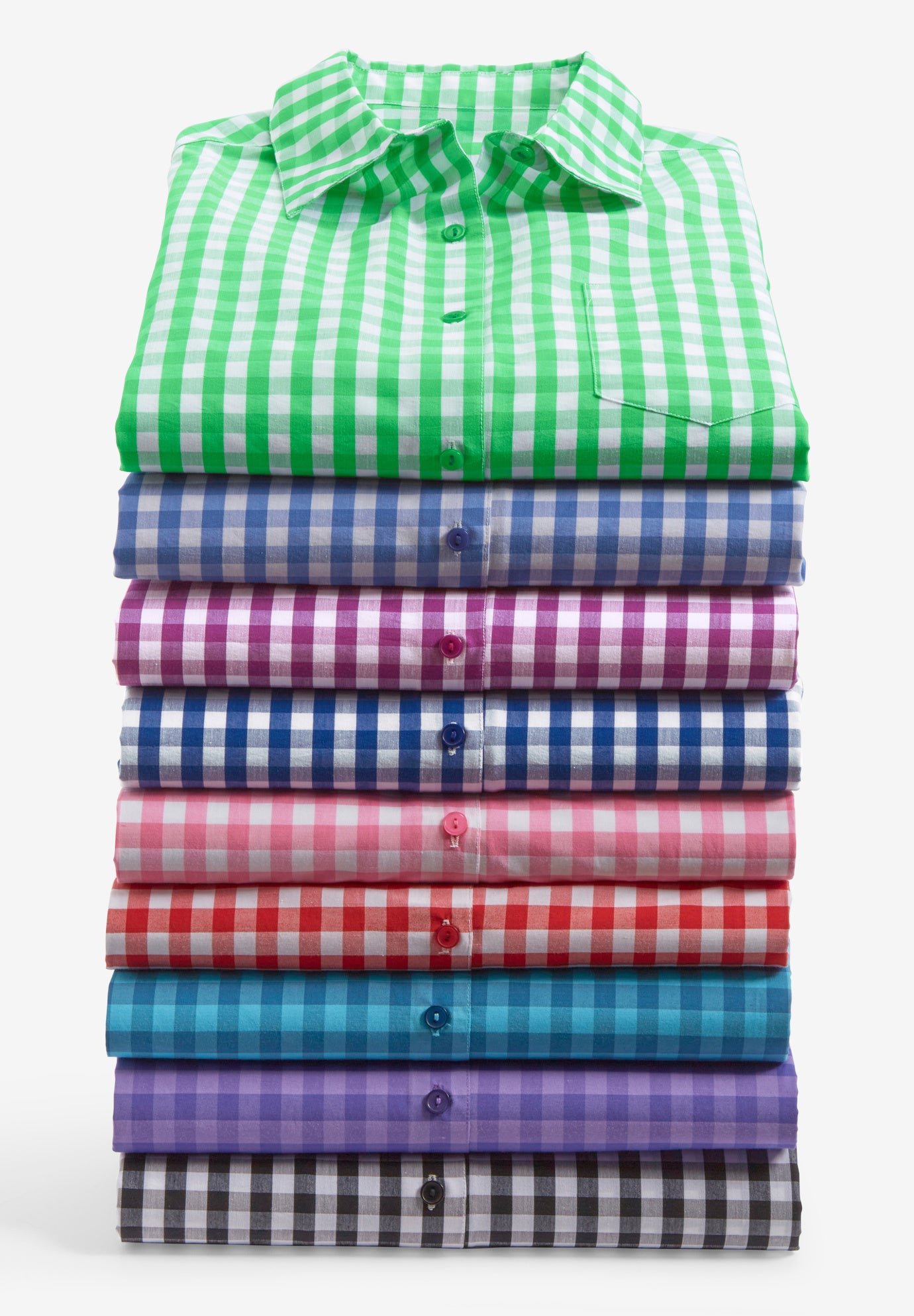 French Check Shirt image number 3