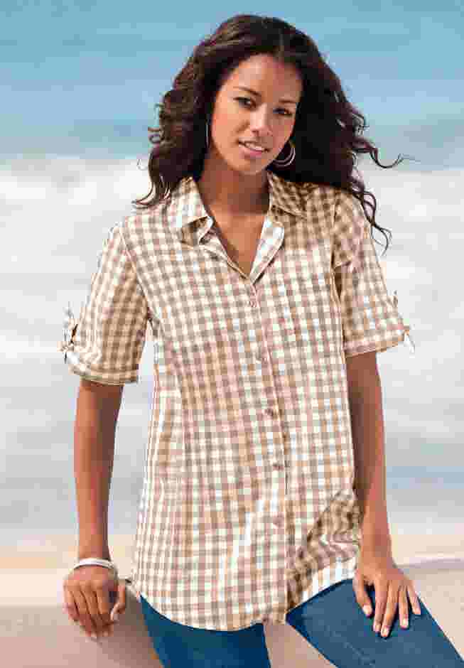 French Check Shirt image number 0