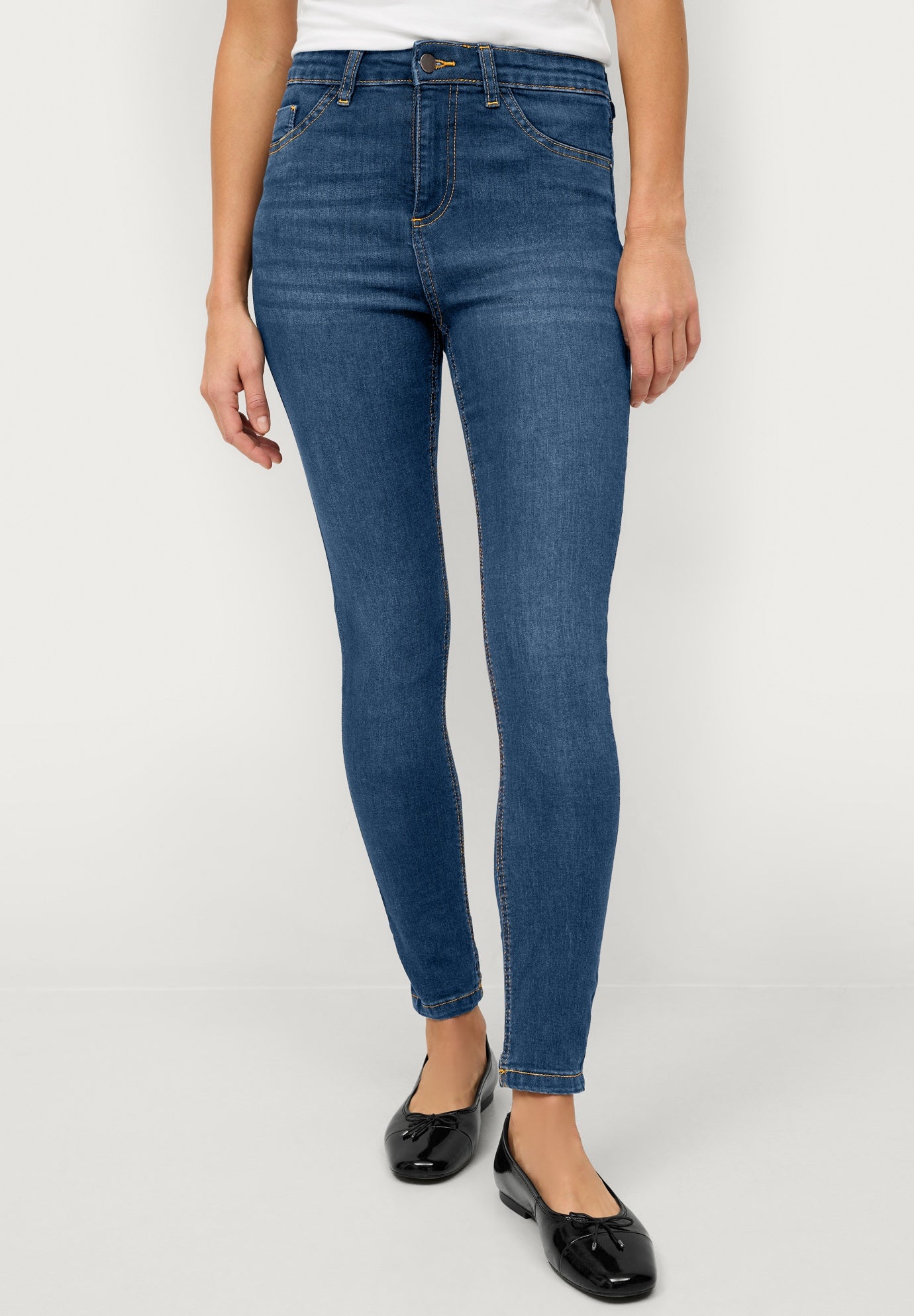 Slim Stretch 5 Pocket Skinny Jeans image number 0