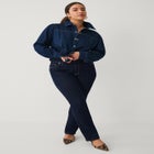 Straight Leg Stretch Jeans image number 5