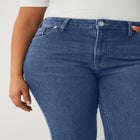 Mid-rise Stretch Bootcut Jeans image number null