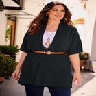 Cashmiracle&trade; Cardigan Vest image number 1