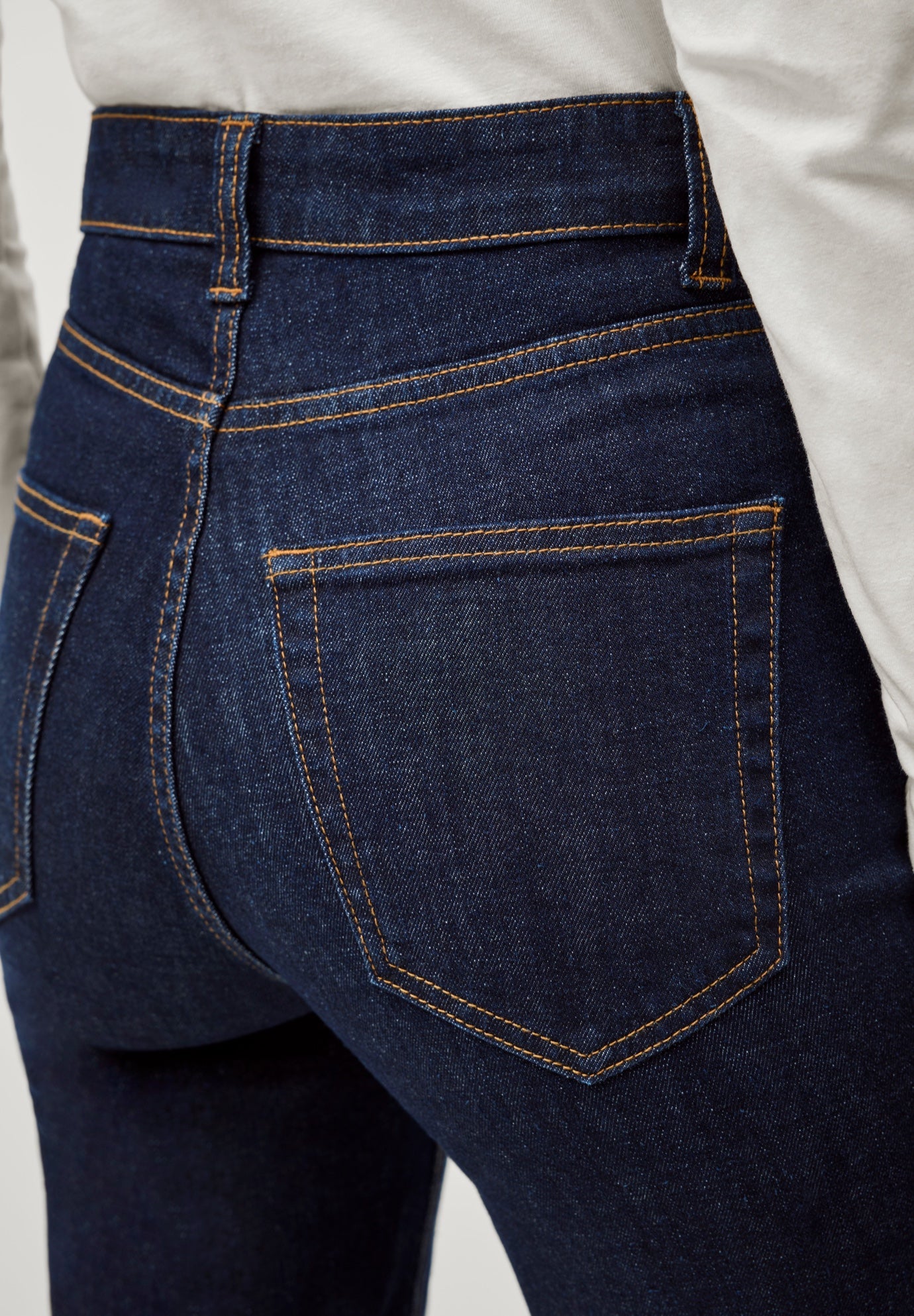 High-rise Stretch Flare Leg Jeans image number 2