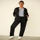 Ellos Studio French Terry Straight Leg Sweatpants image number 0