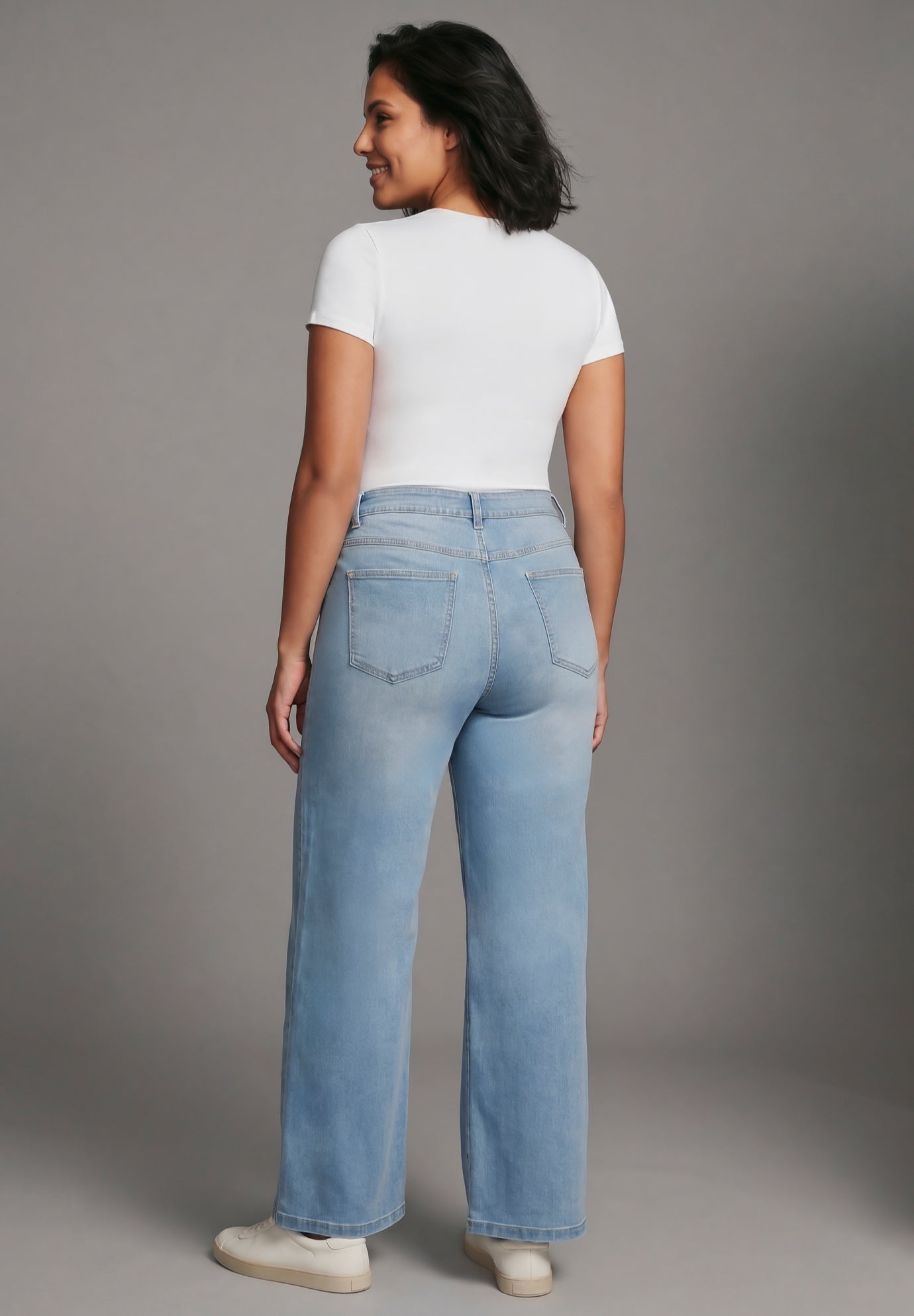 Butter Denim Wide Leg Jean image number 2