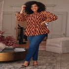 Paulina Peplum Blouse image number 0