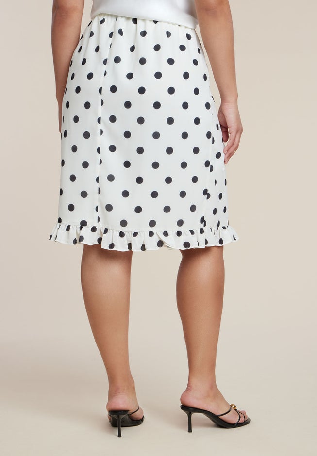 Ruffle Polka Dot Skirt image number 2