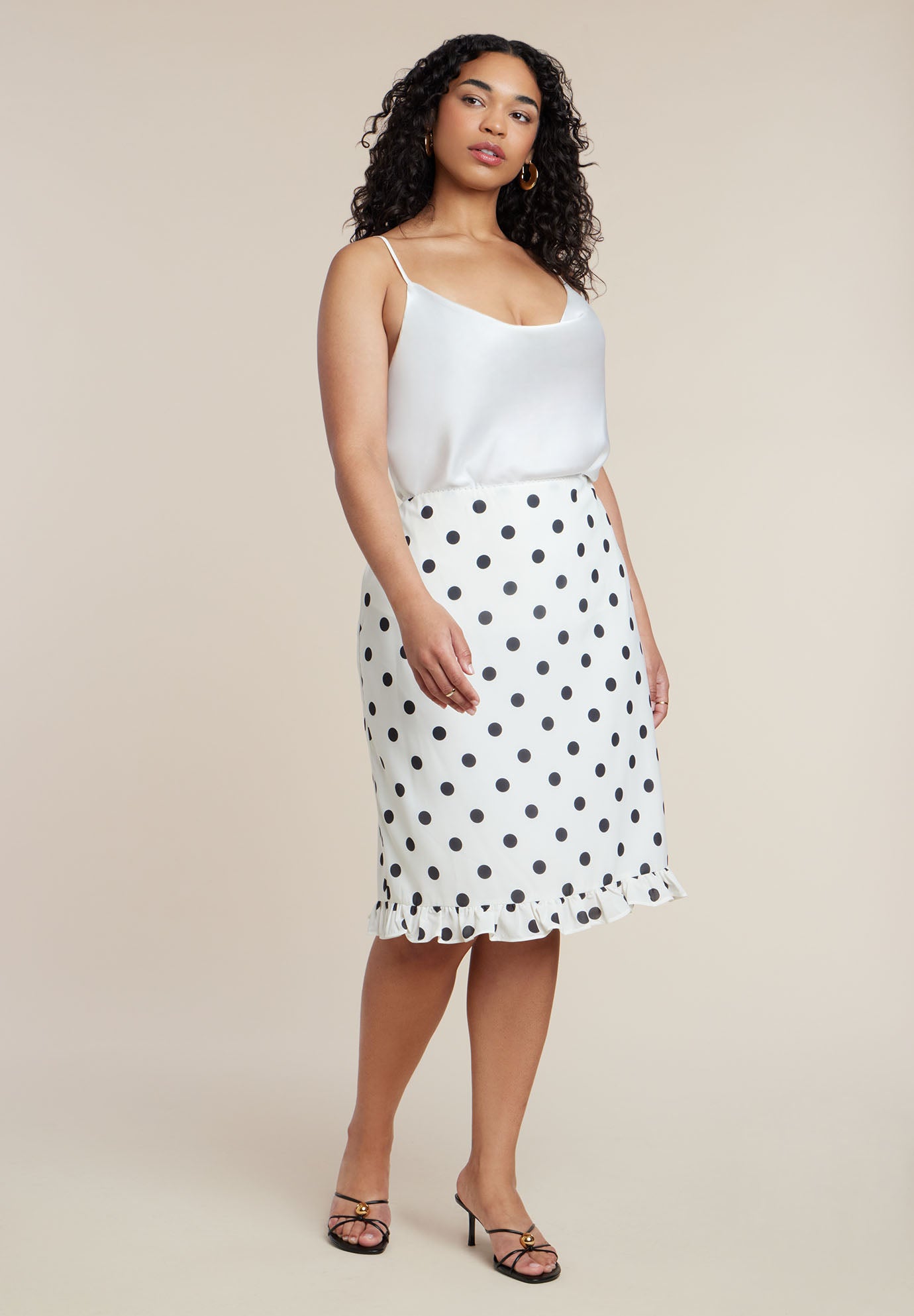 Ruffle Polka Dot Skirt image number 0