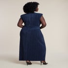 Draped Bodice Plisse Maxi Dress image number 2
