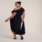 Bracelet Detail Draped Maxi Dress image number 2