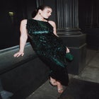 Textured Sequin Maxi Dress image number 5