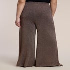 Shimmer Knit Wide-Leg Sweater Pant image number null