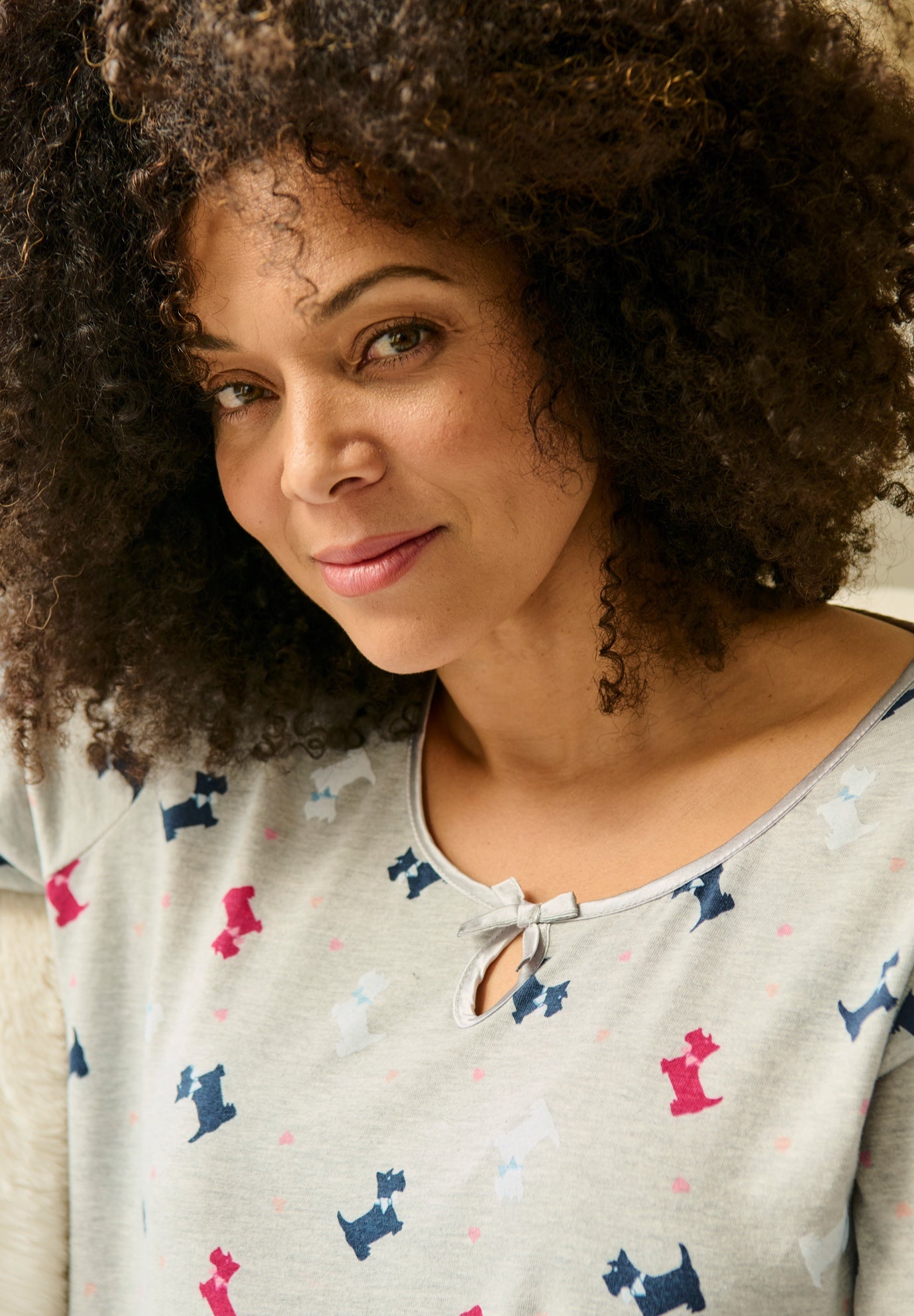 2 Piece Keyhole Pajama Set image number 4