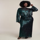 Sequin Column Maxi Skirt image number 1