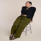 Tie Front Cardigan image number 3