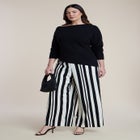 Off The Shoulder Sweater With Side Slit image number 2