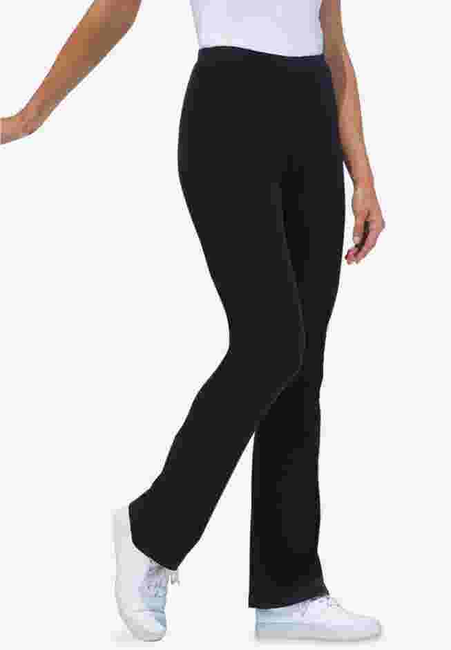 Stretch Cotton Bootcut Legging image number 0