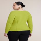 Square Neck Button Front Top image number 1