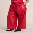 Perforated Faux Leather Pant image number 2