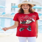 Wow Minnie Crewneck Tee image number null